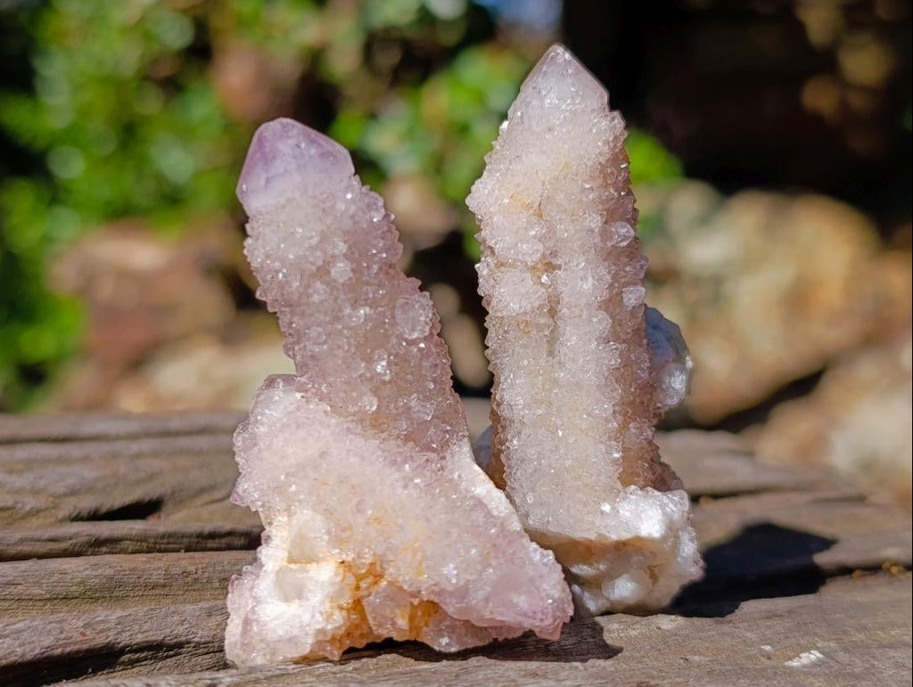 Natural Smokey Spirit Amethyst Crystals and Clusters x 35 From Boekenhouthoek, South Africa - Toprock Gemstones and Minerals 