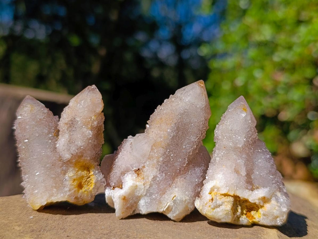 Natural Smokey Spirit Amethyst Crystals and Clusters x 35 From Boekenhouthoek, South Africa - Toprock Gemstones and Minerals 