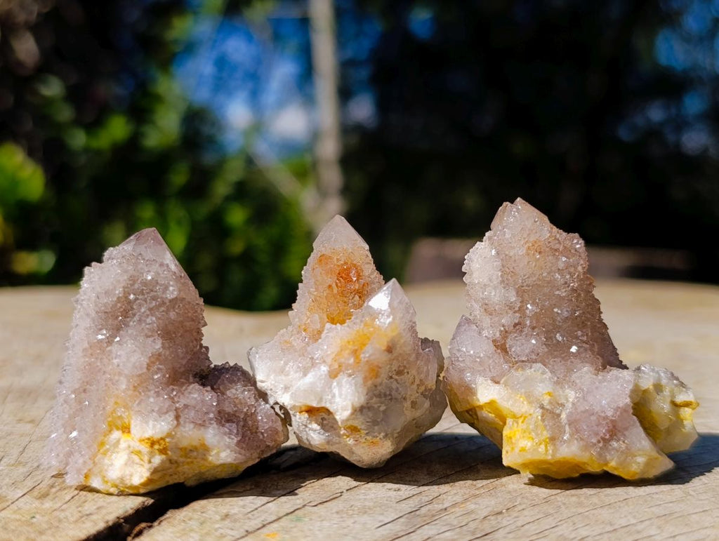 Natural Smokey Spirit Amethyst Crystals and Clusters x 35 From Boekenhouthoek, South Africa - Toprock Gemstones and Minerals 