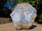 Natural Large Blue Lace Agate Geode Specimen x 1 From Nsanje, Malawi - Toprock Gemstones and Minerals 