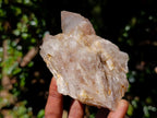 Natural Cascading White Phantom Smokey Luena Quartz Clusters x 6 From Luena, Congo - Toprock Gemstones and Minerals 
