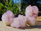 Natural Spirit Amethyst Clusters x 12 From Boekenhouthoek, South Africa - Toprock Gemstones and Minerals 