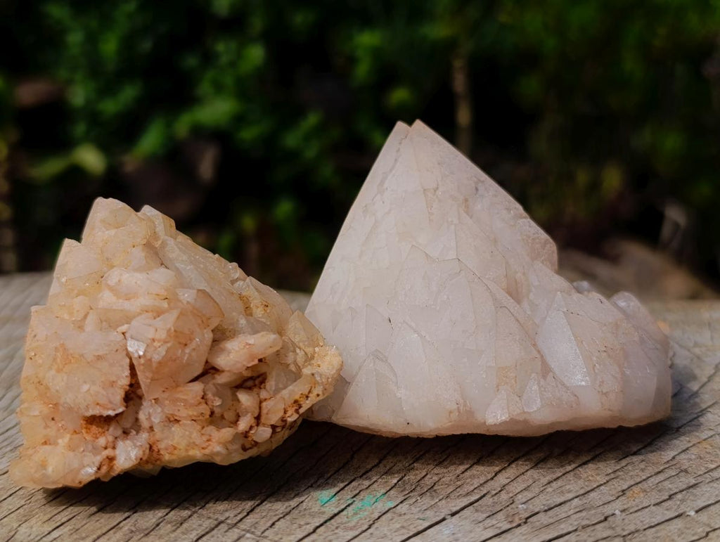 Natural "Love Star" Cascading Pineapple Quartz Crystals x 12 From Antsirabe, Madagascar - Toprock Gemstones and Minerals 