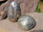 Polished Basalt Pharaoh Stone Free Forms x 12 From Iron Duke Mine, Zimbabwe - Toprock Gemstones and Minerals 