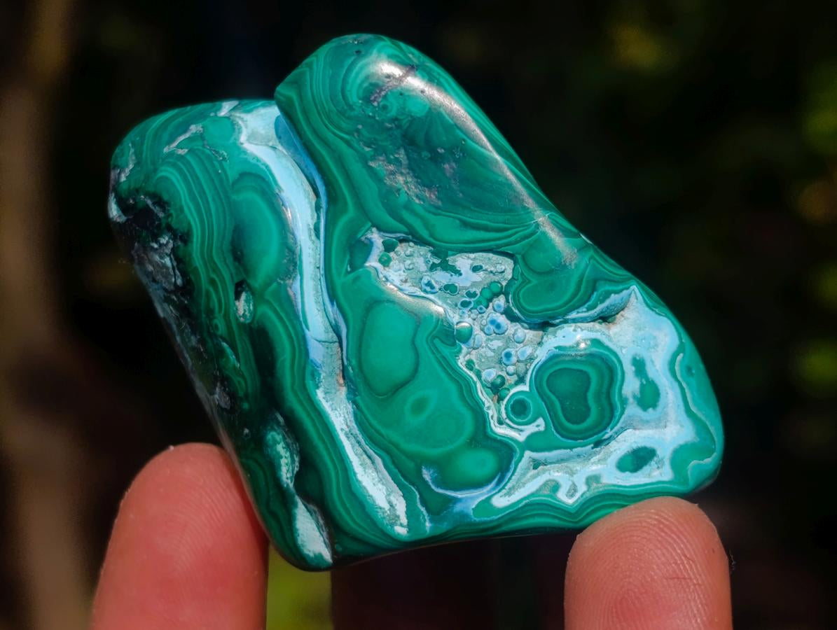 Polished Malacolla Free Forms x 12 From Kulukuluku, Congo - Toprock Gemstones and Minerals 