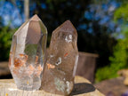 Polished Mixed Quartz Crystals x 12 From Madagascar - Toprock Gemstones and Minerals 