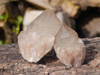 Natural Smokey Phantom Quartz Crystals x 35 From Luena, Congo - Toprock Gemstones and Minerals 