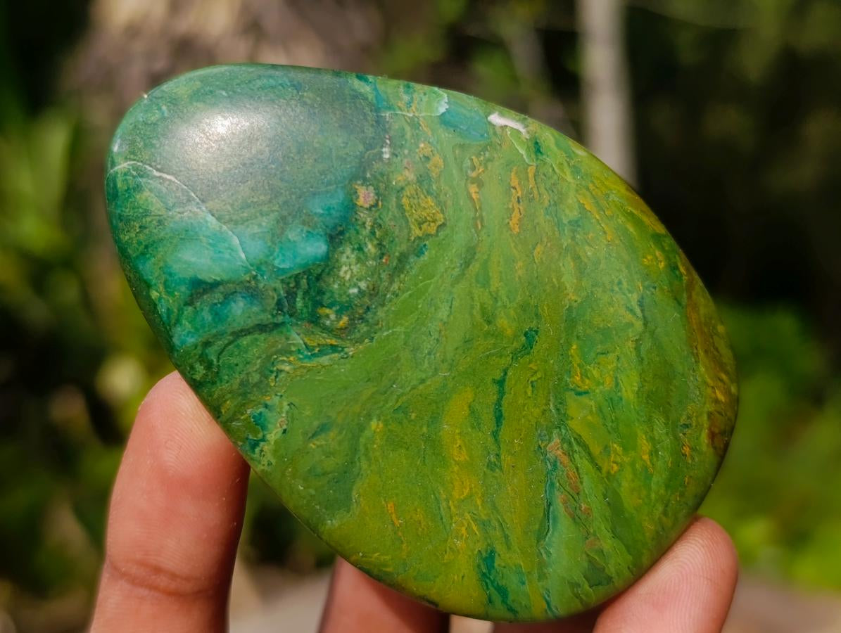 Polished Chrome Verdite Gemstone Free Forms x 24 From Zimbabwe - Toprock Gemstones and Minerals 
