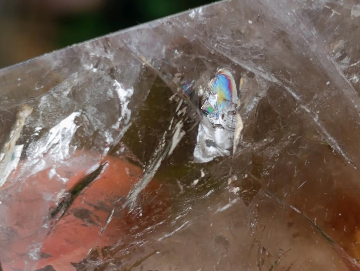 Polished Mixed Quartz Crystals with Enhydro x 6 From Madagascar - Toprock Gemstones and Minerals 