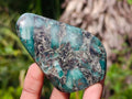 Polished Emerald Mica 'Mutokolite' Standing Display Pieces x 6 From Mutoko, Zimbabwe - Toprock Gemstones and Minerals 