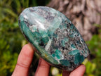 Polished Emerald Mica 'Mutokolite' Standing Display Pieces x 6 From Mutoko, Zimbabwe - Toprock Gemstones and Minerals 