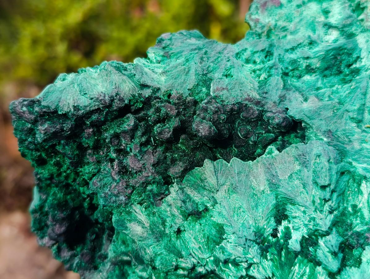 Natural Massive Silky Malachite Specimen x 1 From Kasompe, Congo - Toprock Gemstones and Minerals 