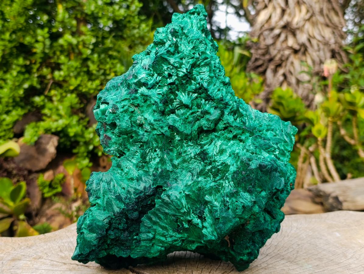 Natural Massive Silky Malachite Specimen x 1 From Kasompe, Congo - Toprock Gemstones and Minerals 