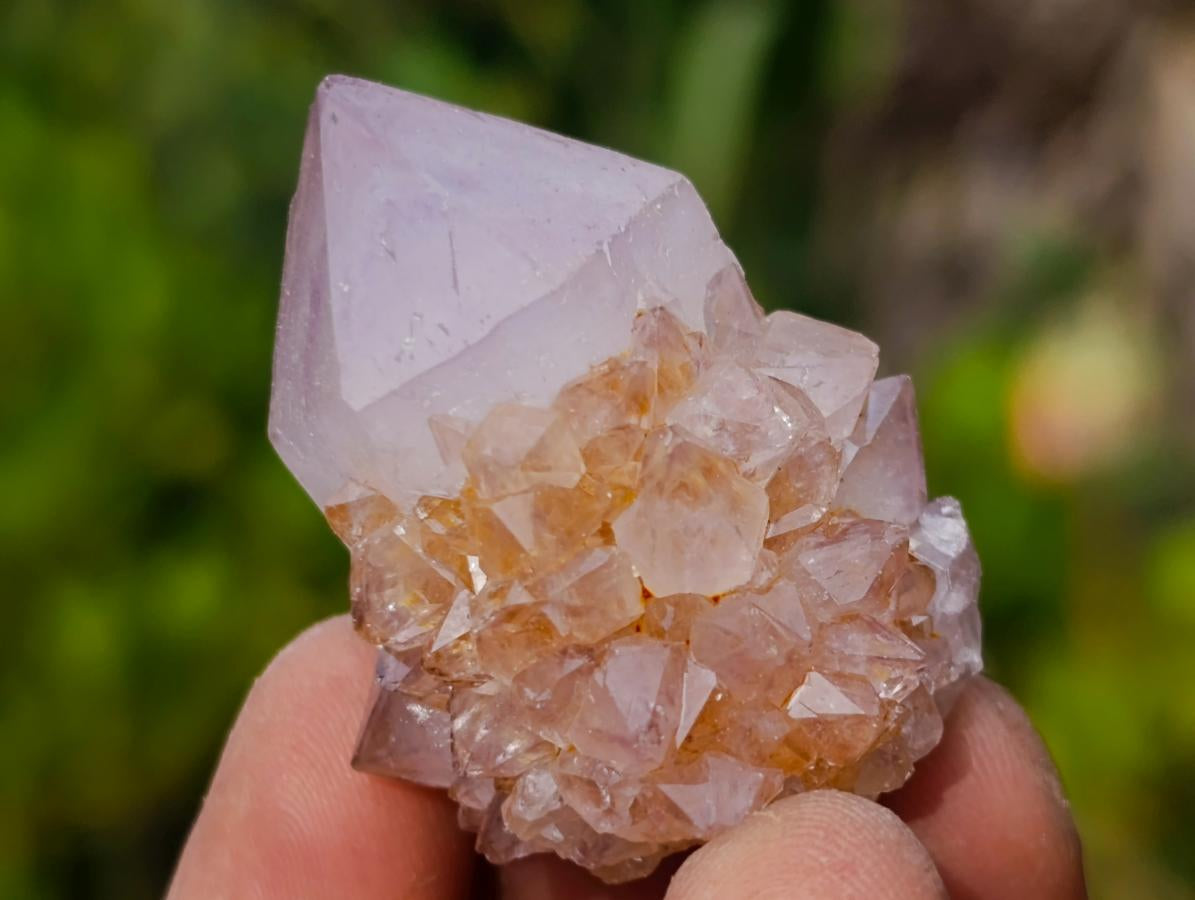 Natural Lilac Spirit Amethyst Clusters x 35 From Boekenhouthoek, South Africa - Toprock Gemstones and Minerals 