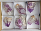 Natural Jacaranda Amethyst Crystals and Clusters x 6 From Mumbwa, Zambia - Toprock Gemstones and Minerals 