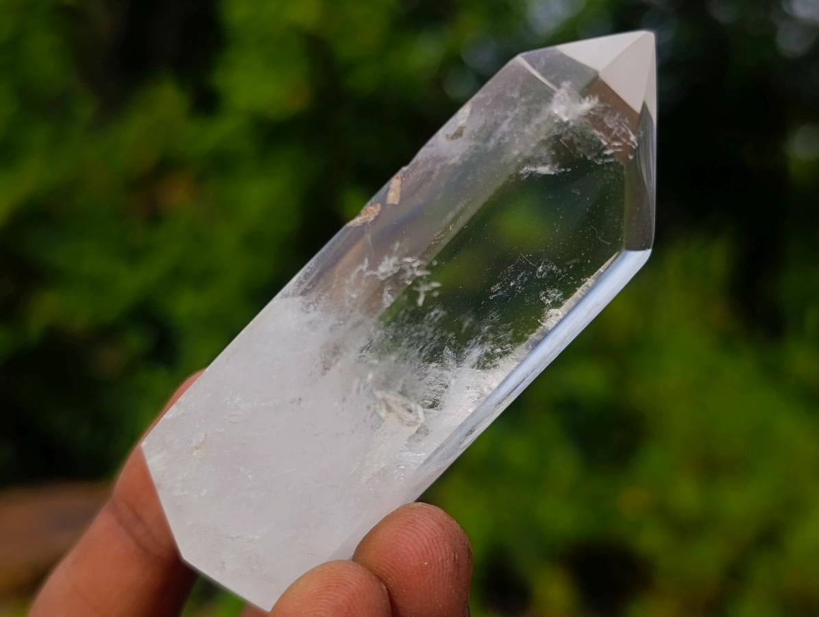 Polished Clear Quartz Display Crystals x 12 From Madagascar - Toprock Gemstones and Minerals 
