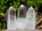 Polished Clear Quartz Display Crystals x 12 From Madagascar - Toprock Gemstones and Minerals 