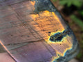 Polished Rare Purple Sunset Flash Labradorite Standing Display Pieces x 3 From Madagascar - Toprock Gemstones and Minerals 