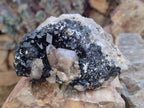 Natural Schorl Black Tourmaline with Feldspar and Quartz x 3 From Erongo, Namibia - Toprock Gemstones and Minerals 