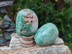Polished Chrysoprase Mtorolite Chrysoprase Free Forms x 6 From Mutorashanga, Zimbabwe - Toprock Gemstones and Minerals 