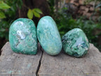 Polished Chrysoprase Mtorolite Chrysoprase Free Forms x 6 From Mutorashanga, Zimbabwe - Toprock Gemstones and Minerals 