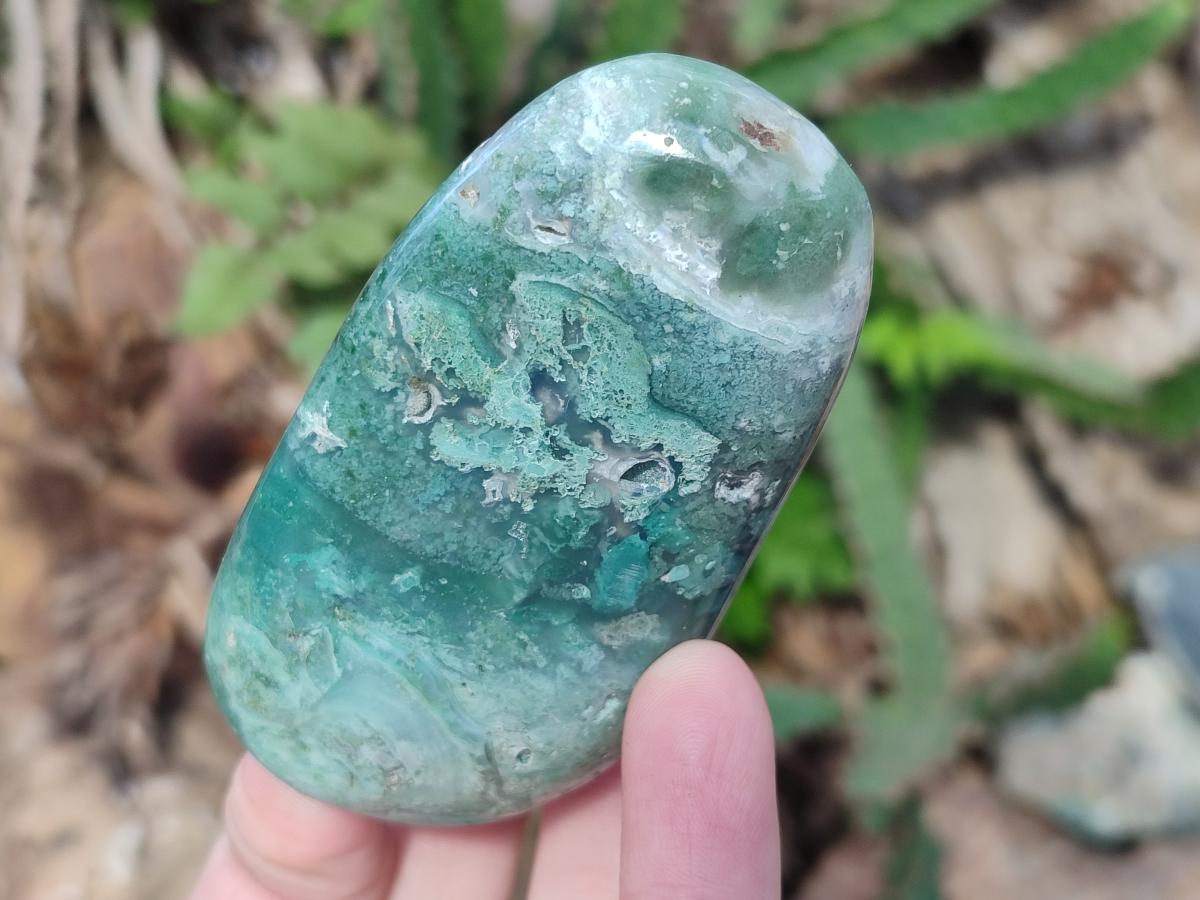 Polished Chrysoprase Mtorolite Chrysoprase Free Forms x 6 From Mutorashanga, Zimbabwe - Toprock Gemstones and Minerals 