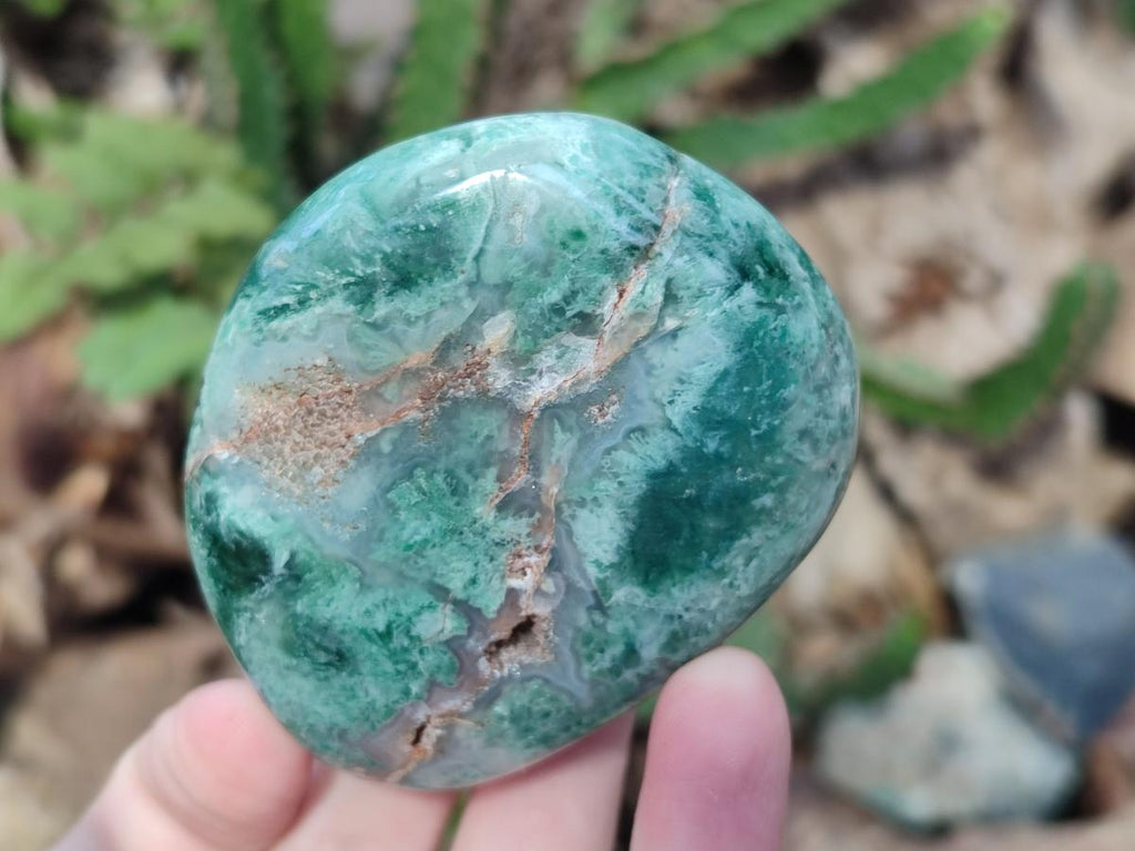 Polished Chrysoprase Mtorolite Chrysoprase Free Forms x 6 From Mutorashanga, Zimbabwe - Toprock Gemstones and Minerals 