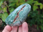 Polished Chrysoprase Mtorolite Chrysoprase Free Forms x 6 From Mutorashanga, Zimbabwe - Toprock Gemstones and Minerals 