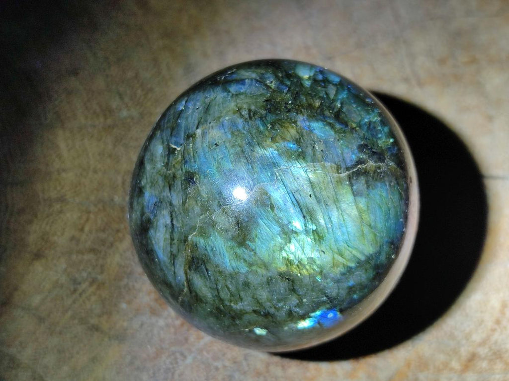 Polished Labradorite Spheres x 6 From Madagascar - Toprock Gemstones and Minerals 