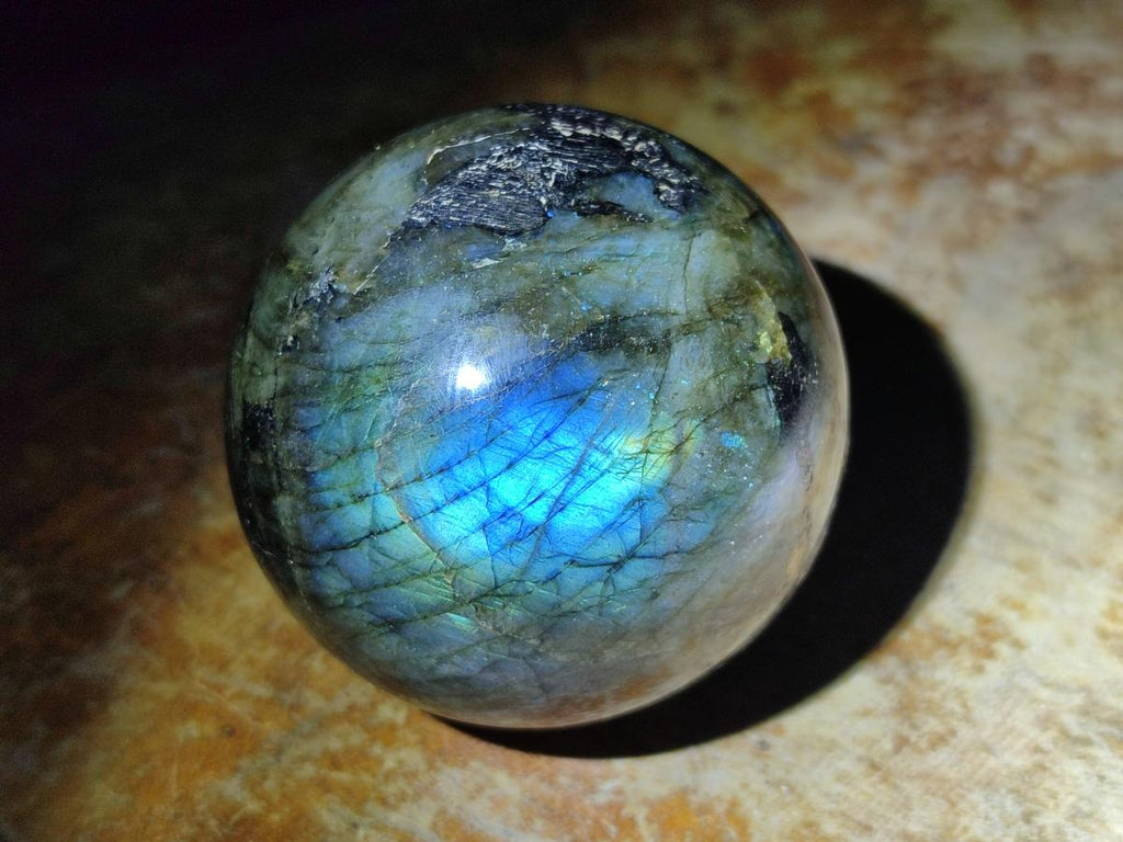 Polished Labradorite Spheres x 6 From Madagascar - Toprock Gemstones and Minerals 
