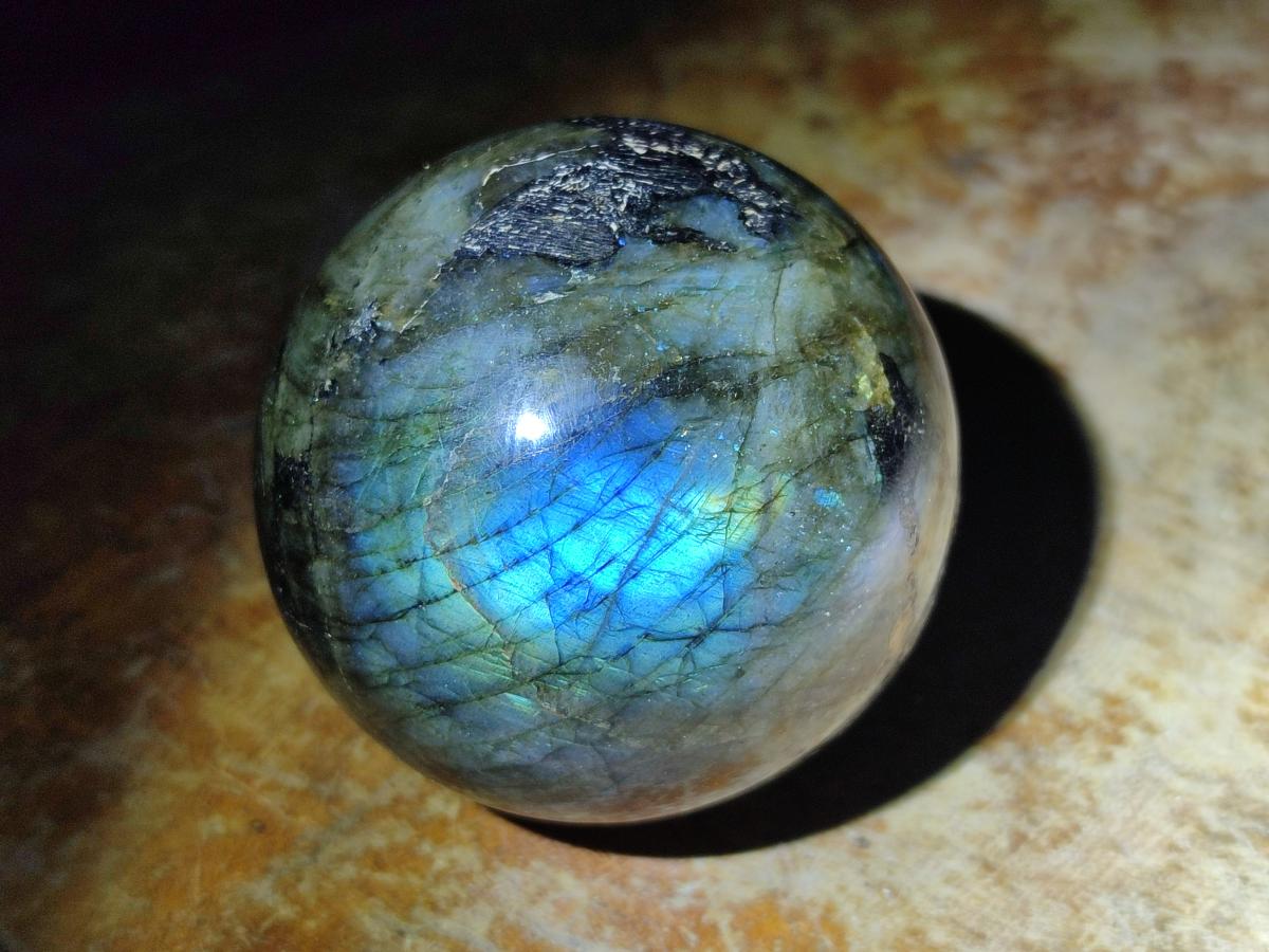Polished Labradorite Spheres x 6 From Madagascar - Toprock Gemstones and Minerals 
