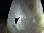 Polished Blue Lace Agate Standing Display Pieces x 2 From Nsanje, Malawi - Toprock Gemstones and Minerals 