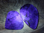 Polished Watermelon Fluorite Free Forms x 5 From Uis, Namibia - Toprock Gemstones and Minerals 