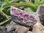 Natural Salrose Cobaltoan Dolomite Specimens with Crystalline Malachite Crystals x 3 From Kakanda, Congo - Toprock Gemstones and Minerals 