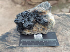Natural Schorl Black Tourmaline with Feldspar Specimens x 3 From Erongo, Namibia - Toprock Gemstones and Minerals 