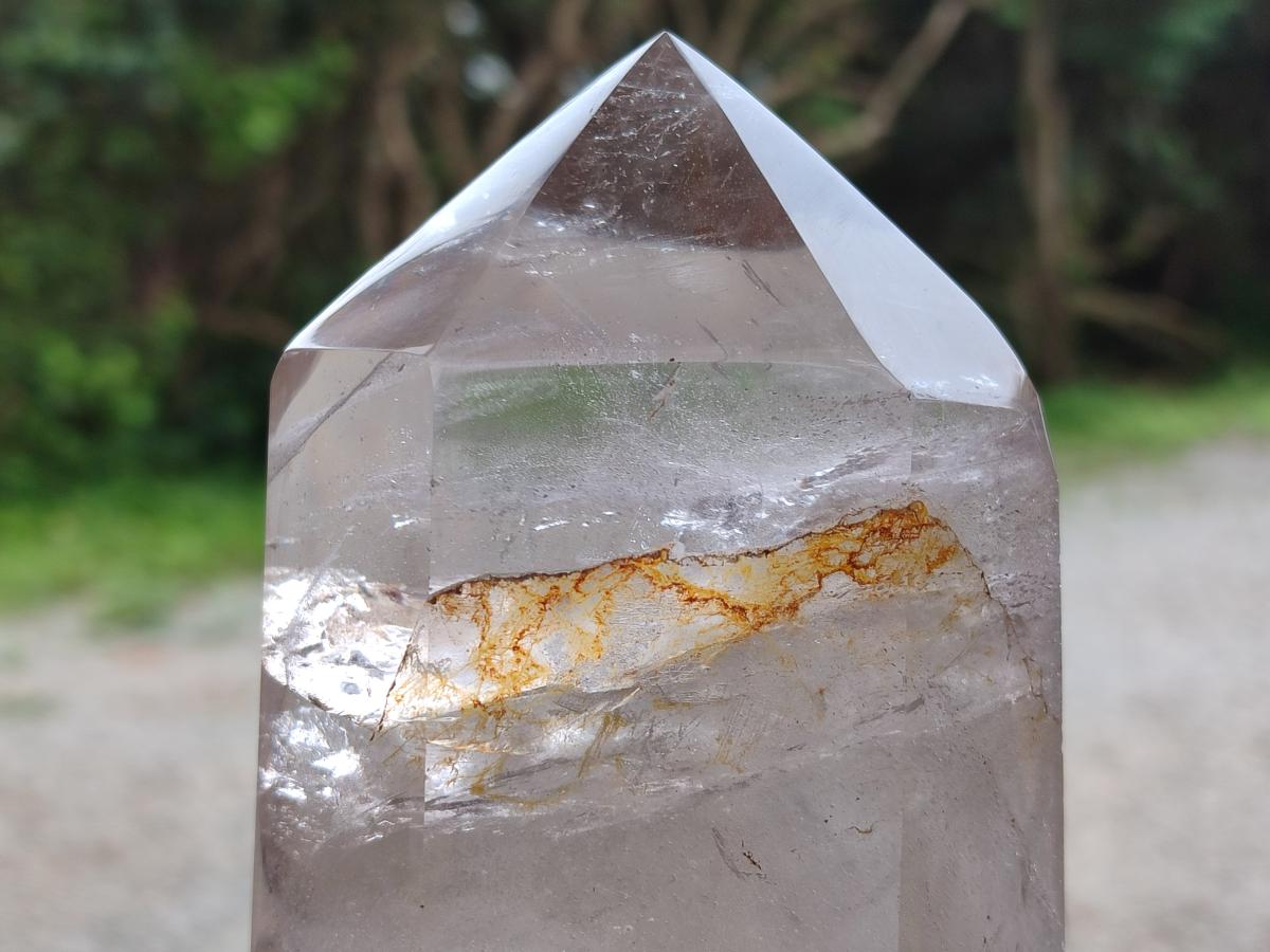 Polished Quartz Display Crystals x 3 From Madagascar - Toprock Gemstones and Minerals 
