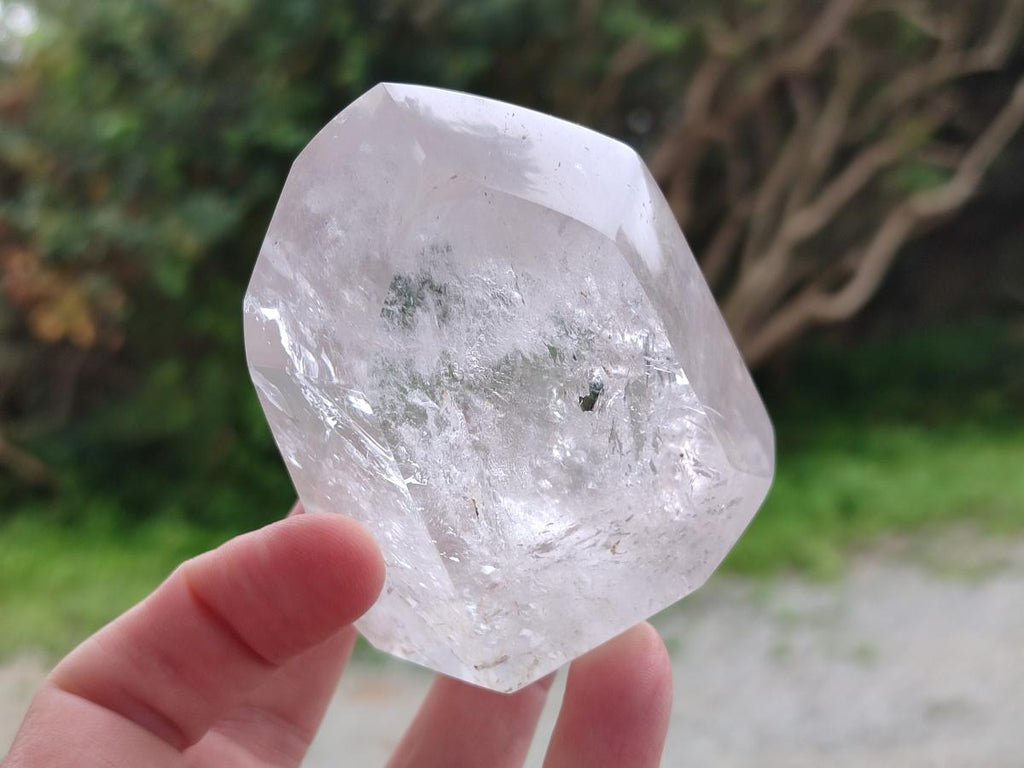 Polished Quartz Display Crystals x 3 From Madagascar - Toprock Gemstones and Minerals 