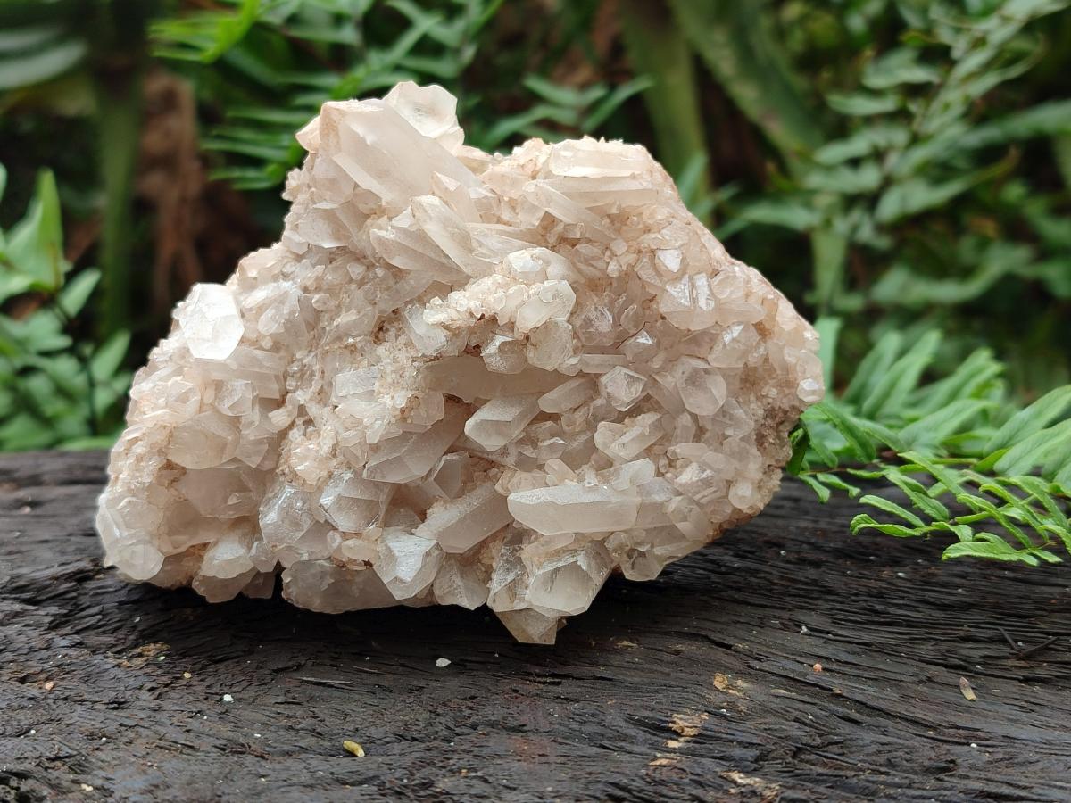Natural Malagasy Quartz Clusters x 12 From Madagascar - Toprock Gemstones and Minerals 
