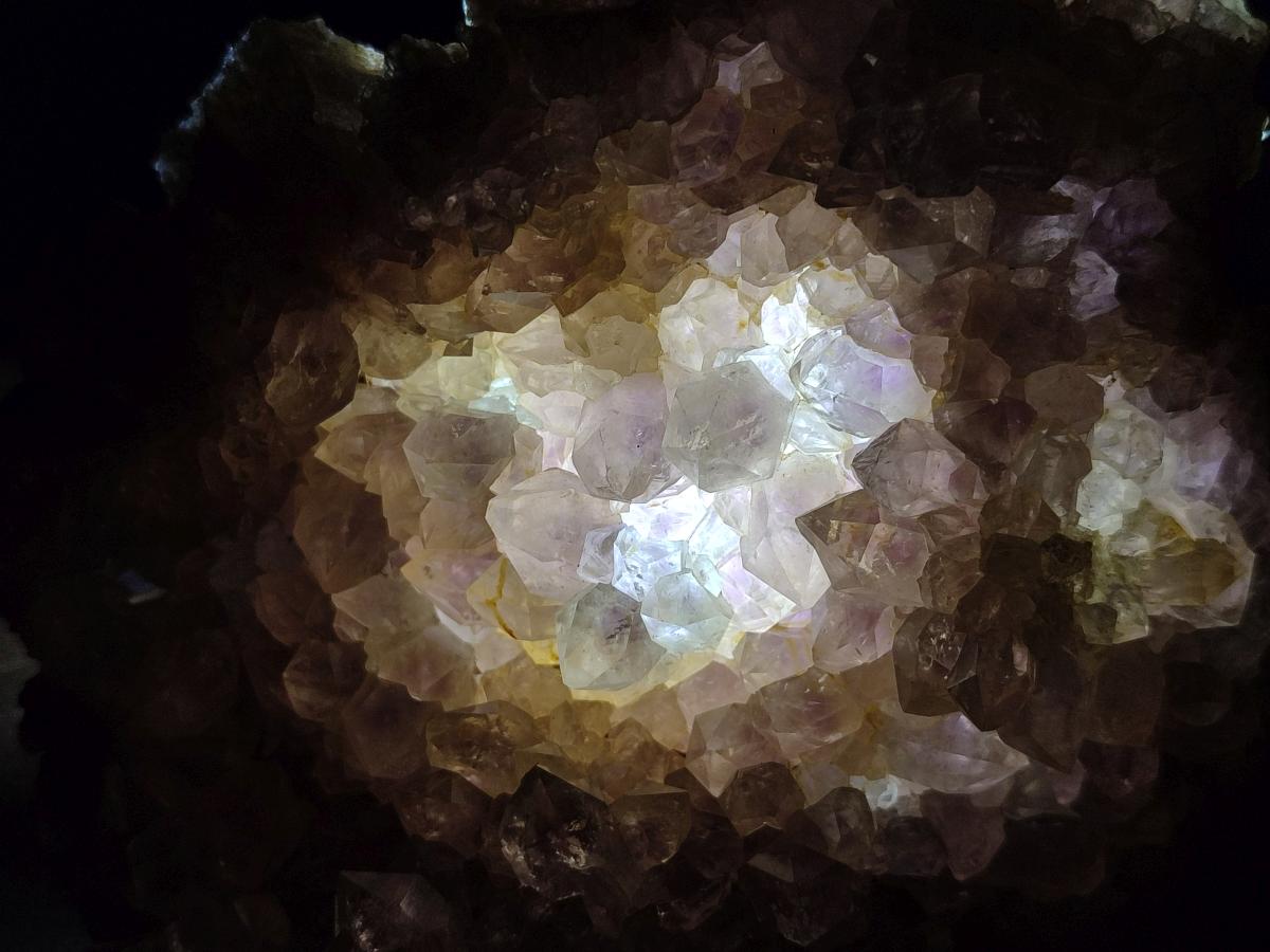 Natural Pale Amethyst Clusters x 2 From Zambia - Toprock Gemstones and Minerals 