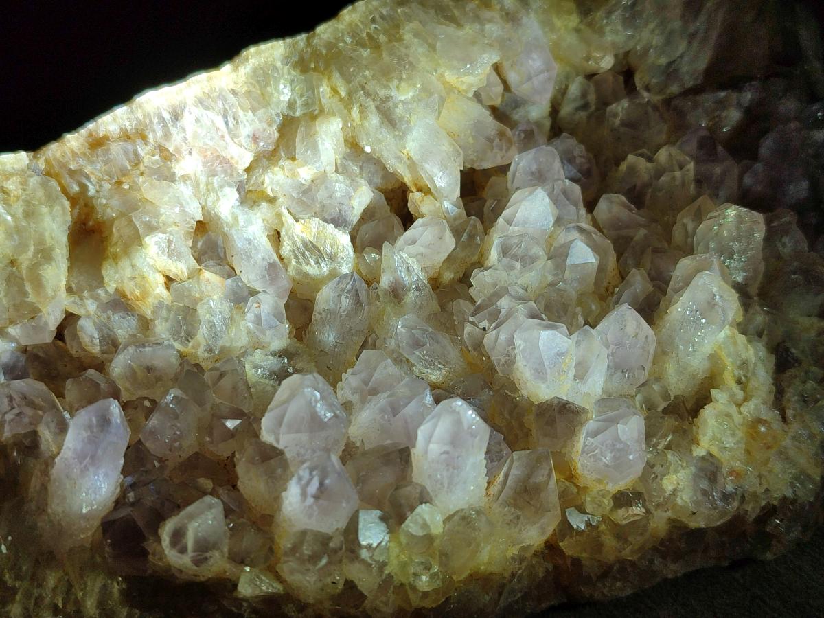 Natural Pale Amethyst Clusters x 2 From Zambia - Toprock Gemstones and Minerals 