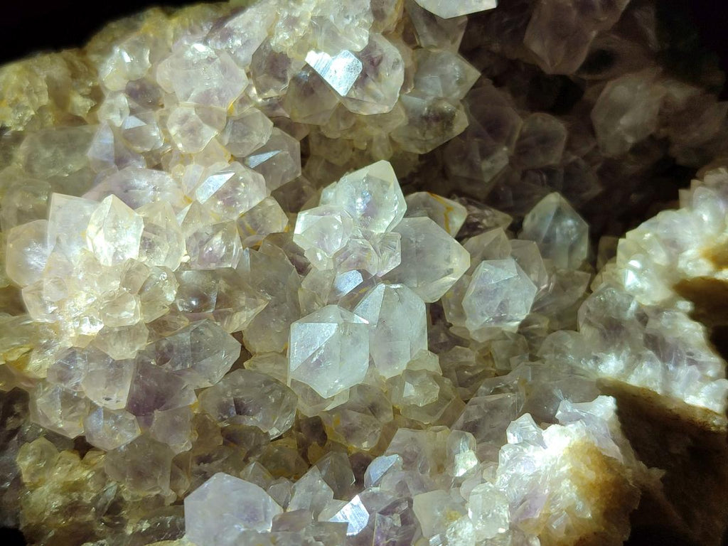 Natural Pale Amethyst Clusters x 2 From Zambia - Toprock Gemstones and Minerals 