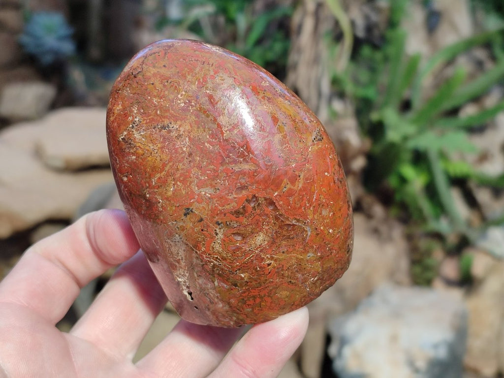Polished Red Jasper Standing Display Pieces x 4 From Madagascar - Toprock Gemstones and Minerals 