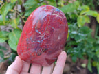 Polished Red Jasper Standing Display Pieces x 4 From Madagascar - Toprock Gemstones and Minerals 