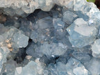 Natural Large Blue Celestite Geode Specimen x 1 From Sakoany, Madagascar - Toprock Gemstones and Minerals 