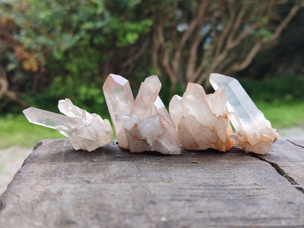 Natural Madagascar Quartz Crystal Clusters x 46 From Madagascar - Toprock Gemstones and Minerals 