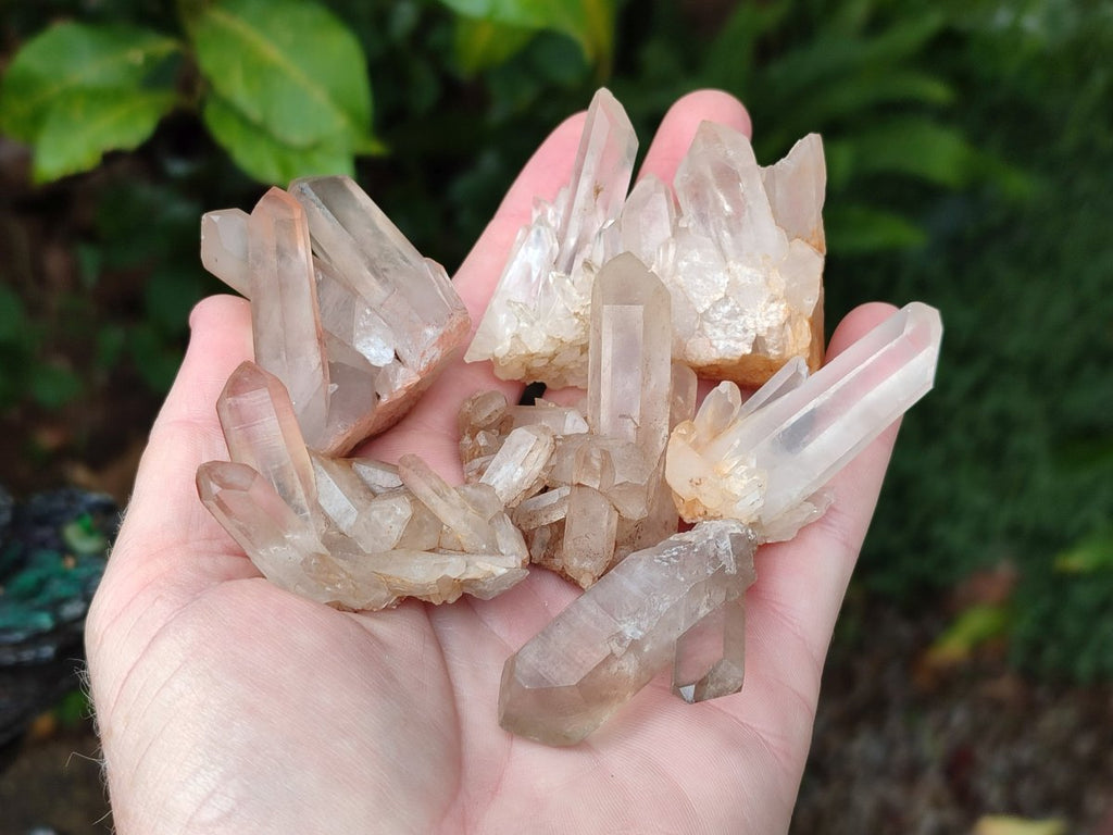 Natural Madagascar Quartz Crystal Clusters x 46 From Madagascar - Toprock Gemstones and Minerals 