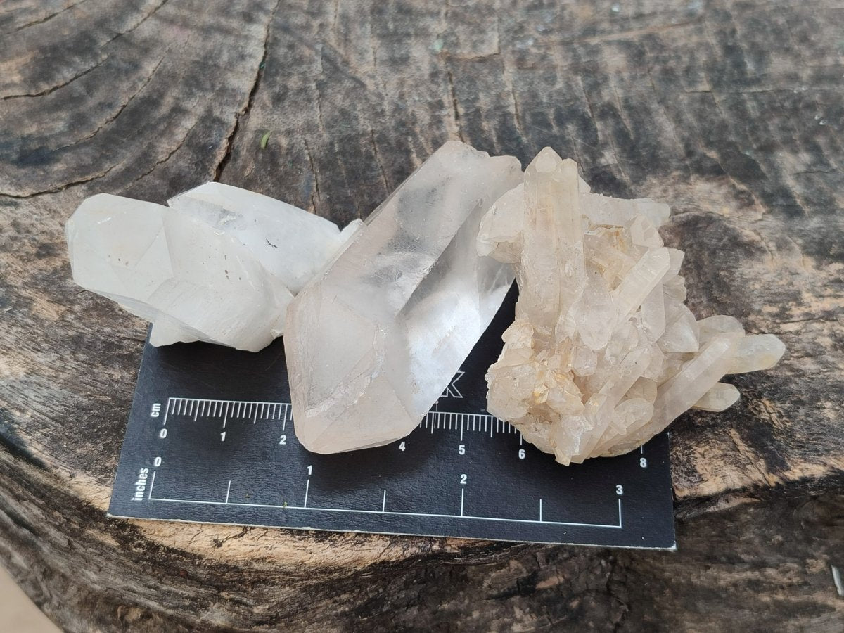 Natural Madagascar Quartz Crystal Clusters x 46 From Madagascar - Toprock Gemstones and Minerals 