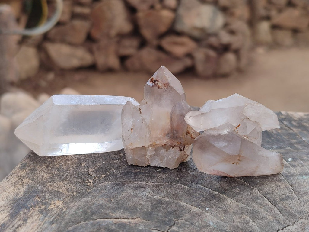 Natural Madagascar Quartz Crystal Clusters x 46 From Madagascar - Toprock Gemstones and Minerals 