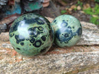 Polished Stromatolite Spheres x 3 From Katsepy, Madagascar - Toprock Gemstones and Minerals 