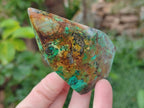 Polished African Turquoise Chrysocolla Display Crystals x 6 From South Africa - Toprock Gemstones and Minerals 